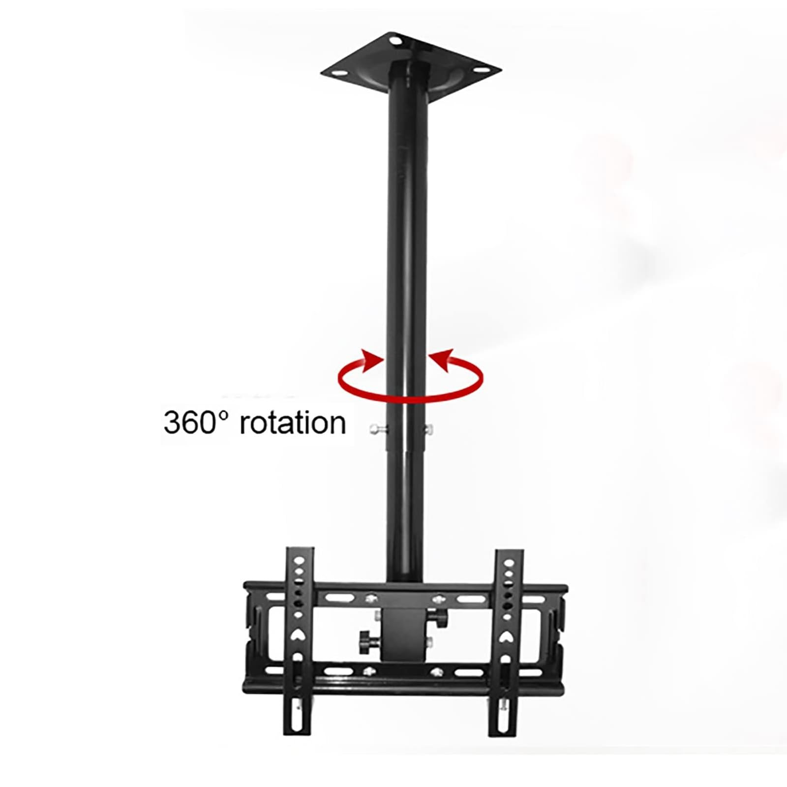 Supporto TV regolabile per schermi piatti da 32 a 55 pollici, carico massimo 50 kg, VESA 400 x 400 mm, design versatile per casa o ufficio