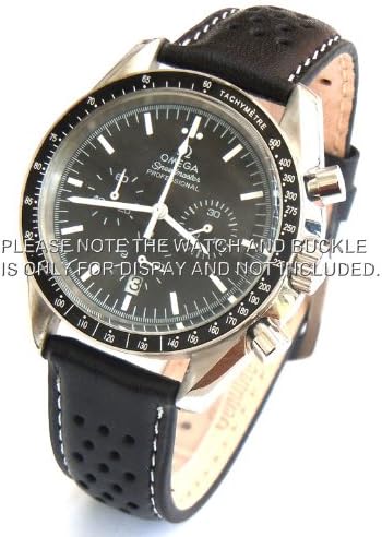 20mm Rally Perforated Leather Watch 