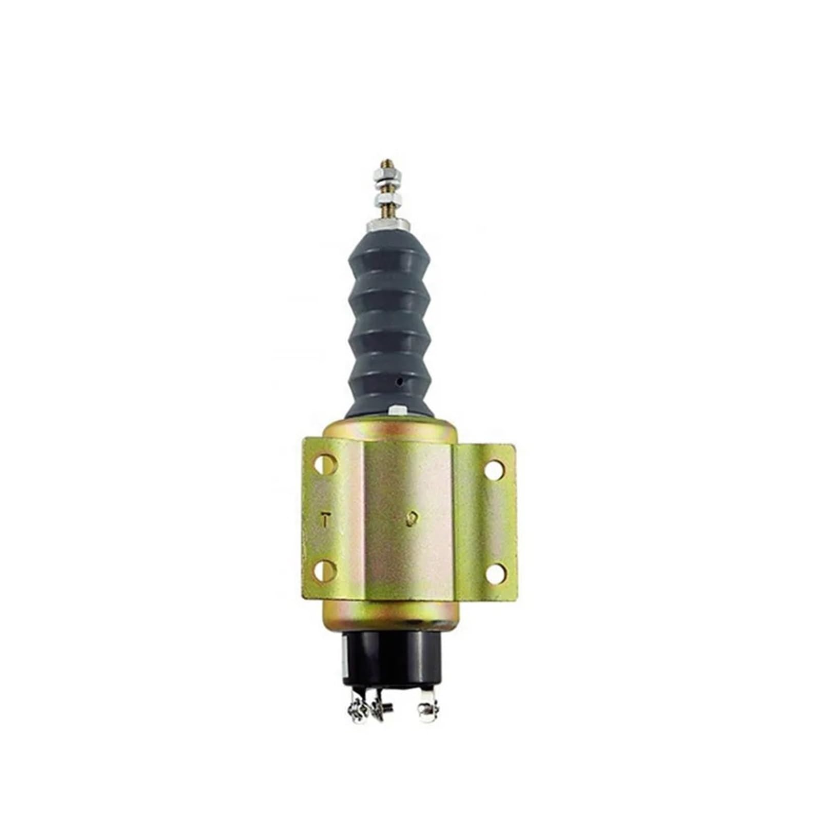 solenoides Solenoide de Parada de Apagado de Combustible de Bobina de Piezas de Motor diésel SA-5174-12 12V/24V SA-3838-24 (Color : 24V)