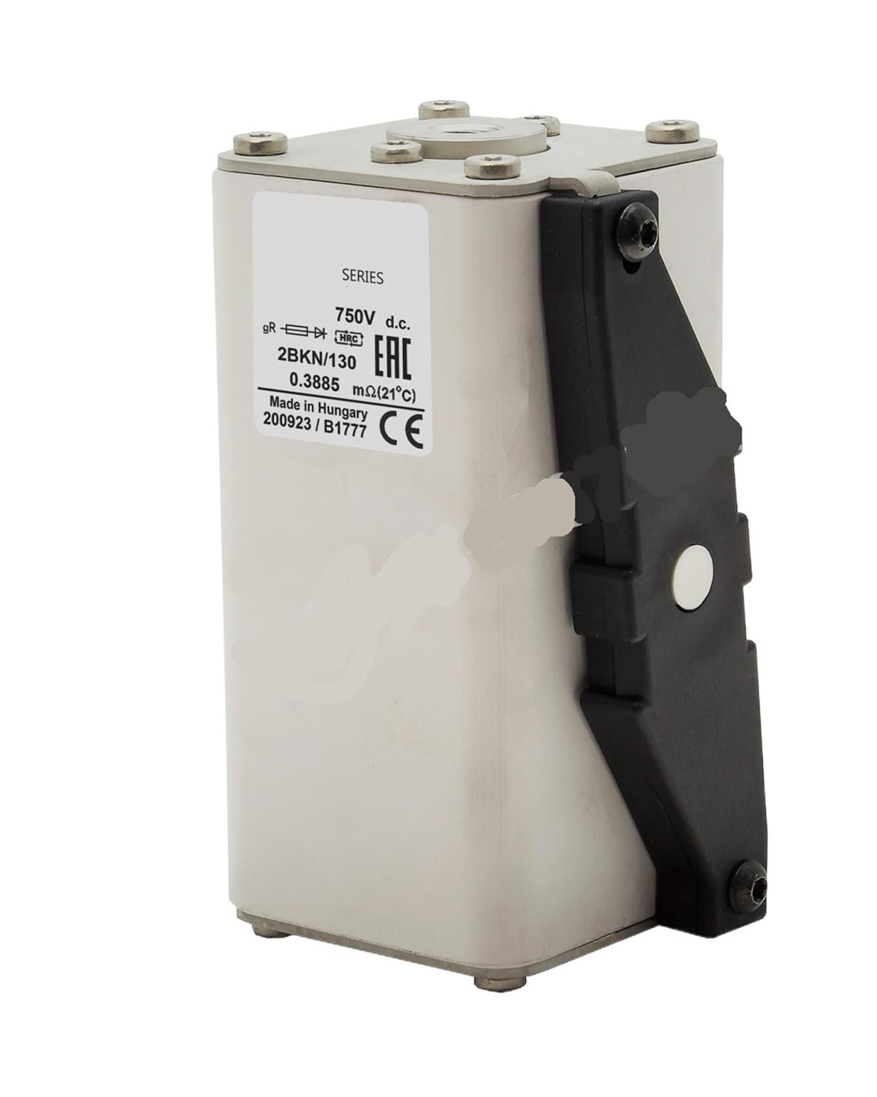Fusible 170E9685 ferroviaire 750 V CC conforme aux exigences strictes de sécurité des transports