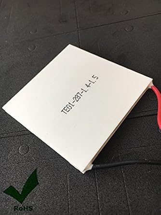 High Efficiency Semiconductor Thermoelectric Generator, TEG1-287-1.4-1.5, 15V1.65A, 24W, Heat Powered, Thermoelectric Power Conversion, Ceramic, Generator