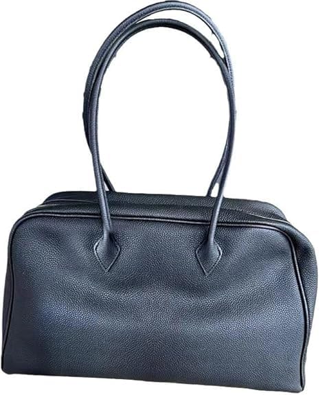Bolso Tote Grande Boston Pillow, Negro miniatura 1