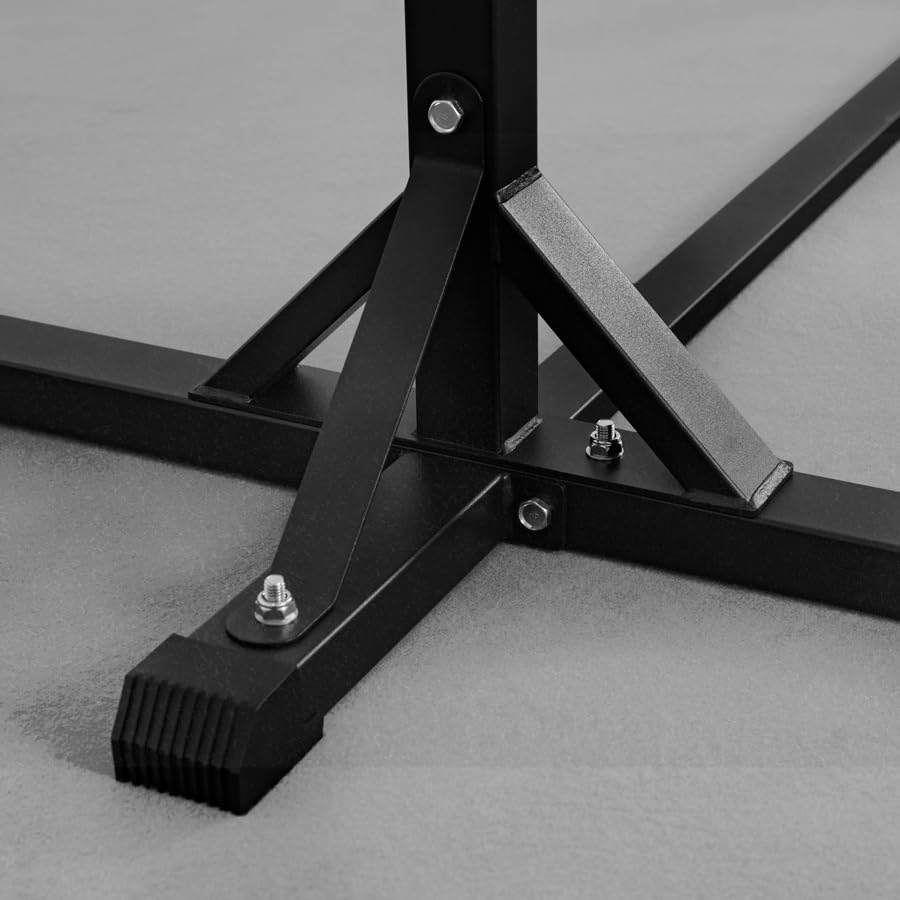 METIS Barra DE Gimnasia Horizontal - 13 Alturas Ajustables - Entrenamiento Esencial DE Gimnasia – Antideslizantes - Ideal para HOGARES O Clubes - Marco Fuerte Y Resistente