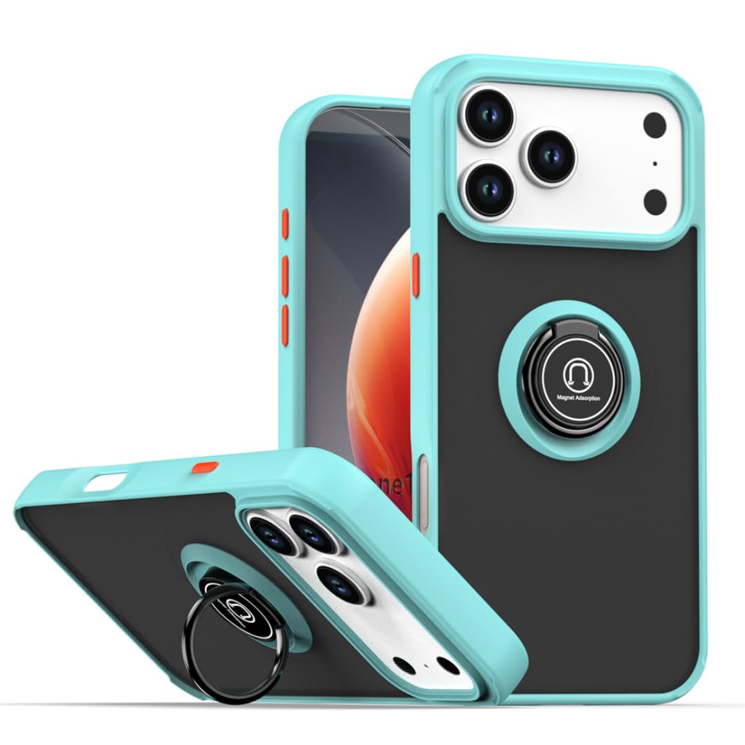 Protection arrière iPhone 13 Pro Max mate antichoc bleu ciel et rigide