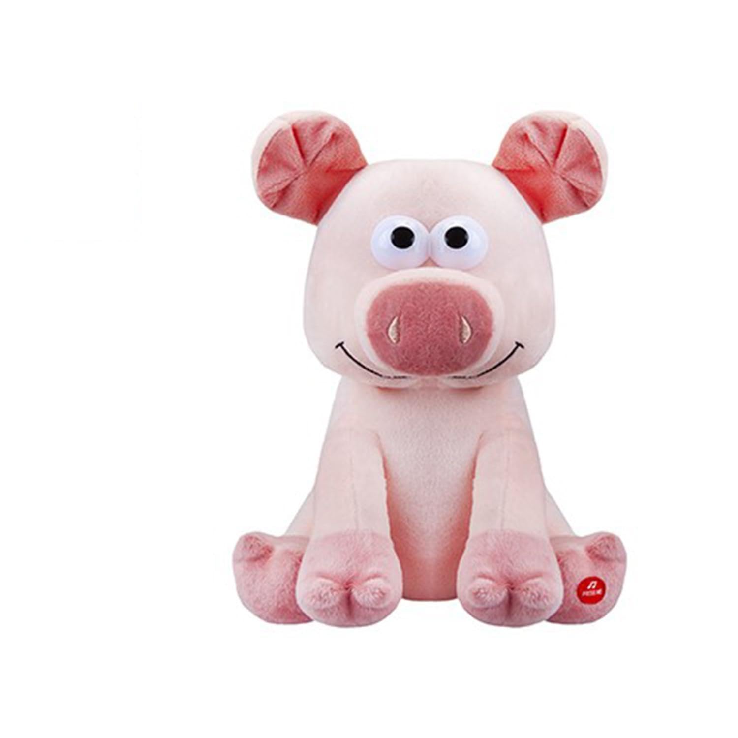 Fartypants Pig with Sound Effects - 25 cm (1 Pc.) - Hilarious Giggling & Farting Plush Toy - Soft Volboa Material - Perfect Funny Gift for Kids & Grown-Ups