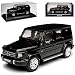 Produktbild Norev Mercedes-Benz G-Klasse W463 Schwarz Neue Generation Ab 2018 1/43 Modell Auto mit individiuellem Wunschkennzeichen
