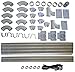 ZVac Compatible Installation Kit Replacement for All Central Vacuum Includes 68ft Pipe for Nutone, Beam, Eureka, Vacuflo, Vacumaid, Hayden, Broan, Electrolux, Honeywell, Canavac, Riccar, Cyclovac