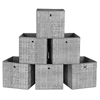 SONGMICS – SONGMICS Aufbewahrungsbox, 6er Set, Ordnungsboxen aus Vliess