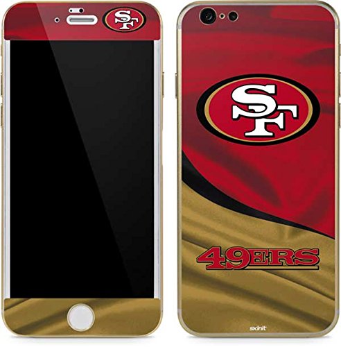 Skinit Decal Phone Skin Compatible with iPhone 6/6s - Officially Licensed NFL San Francisco 49ers Design
