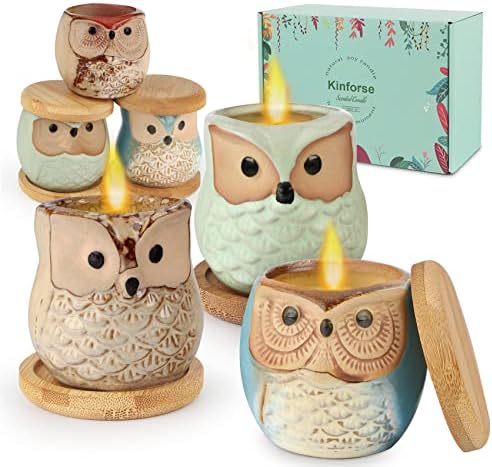 Lot De 8 Bougies Parfumées En Cire De Soja - 8 Sentiers Différentes | Longue Durée 160h | Cadeau Détente Femme | Aromathérapie Maison
