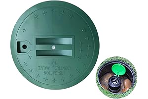 10 Inch Valve Box Cover Lid Green Sprinkler Valve Box Lid Replacement...