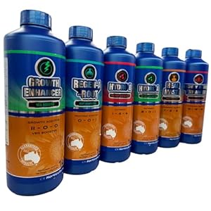 Hydroponic Nutrient Kit by CX Horticulture – 1 Liter of Each