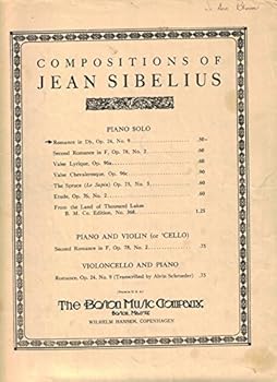 Romance in Db, Op. 24, No. 9: Piano Solo