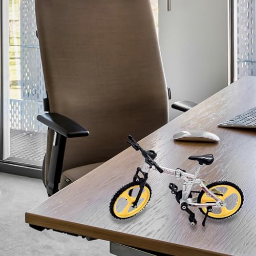arrderly 2 Stück Fahrrad Modell Mini Fahrrad Kreative Simulation Modell Desktop Dekoration Ornamente Kinder Fahrrad Modell Spielzeug