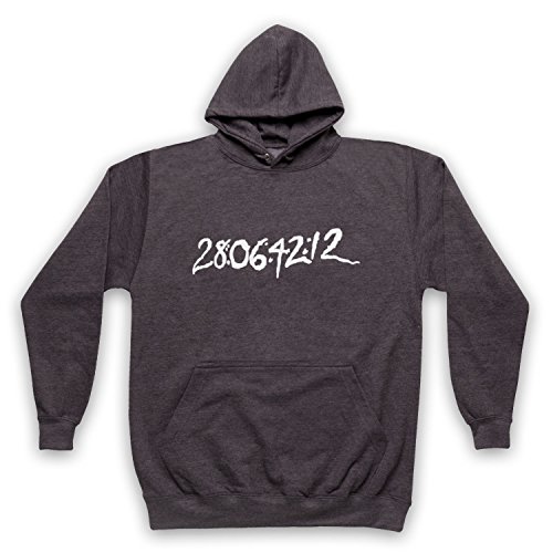 Sweat à capuche Don Darko Numbers Tattoo vêtement Sci-Fi adulte original