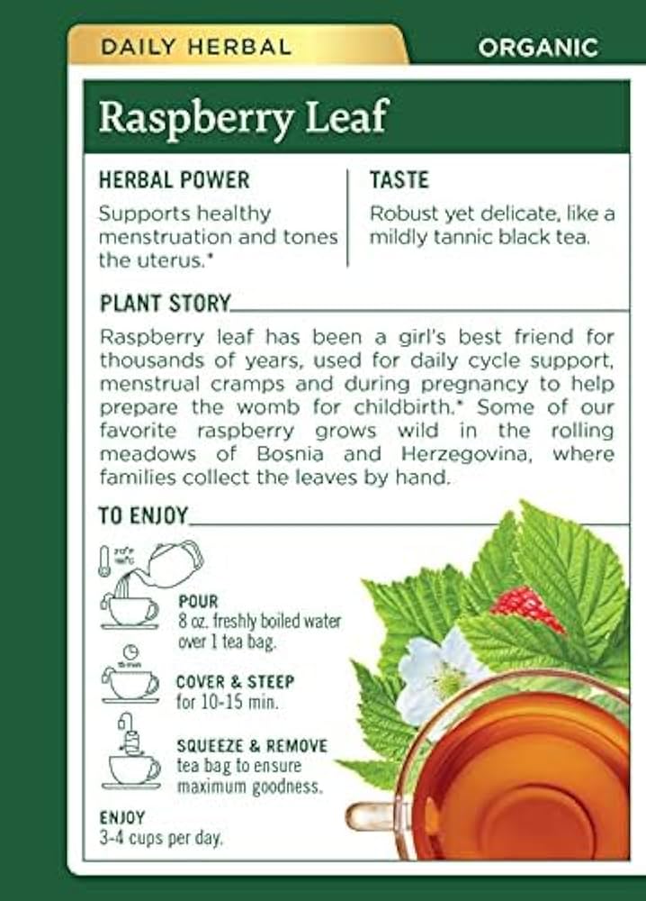 raspberry leaf tea benefits