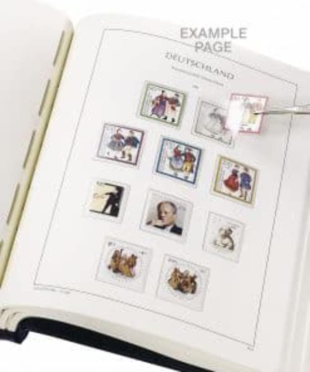 LEUCHTTURM SF-Feuilles préimprimées RDA 1970-1974