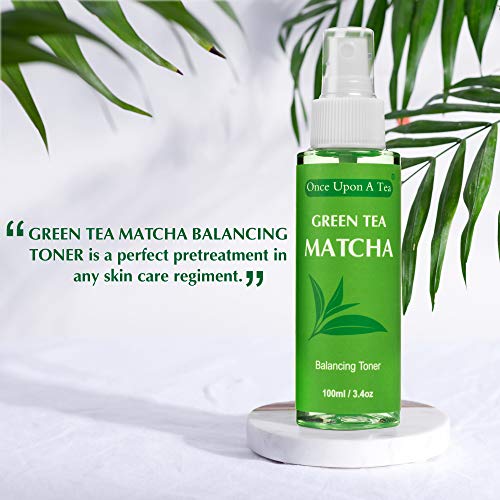 Once Upon A Tea UNIQUE ORGANIC CLEANSING SKINCARE KIT Green Tea Matcha Facial Toner, Alcohol-Free, All Natural Face Spray thumb #7