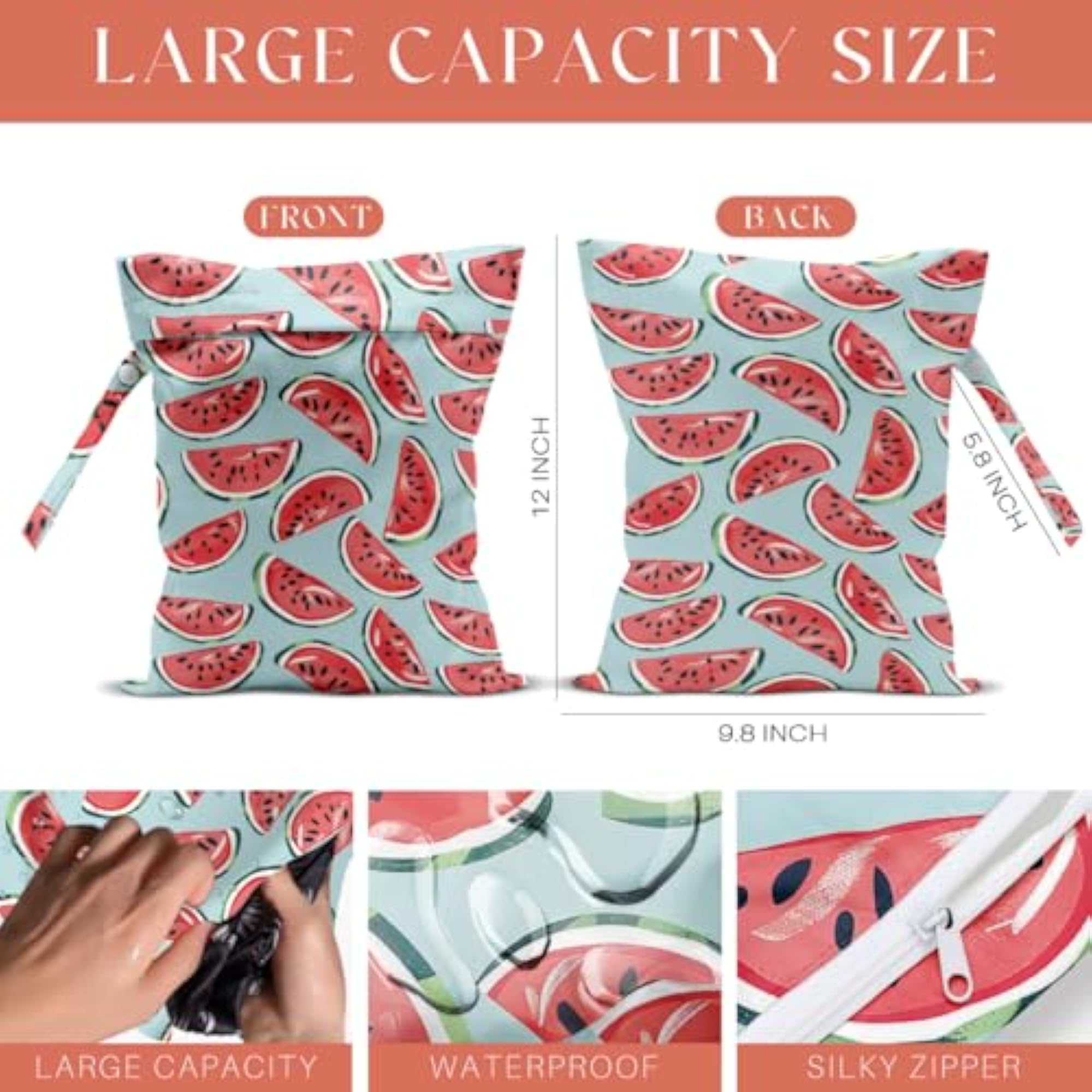 Fruit Waterproof Wet Dry Bag for Travel Essentials
