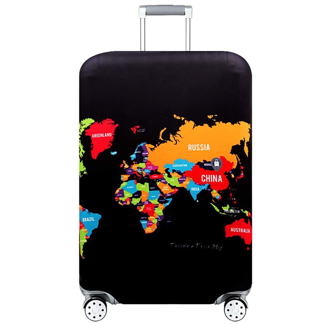 TERRIFI Luggage Cover, Washable Suitcase Protector Anti-scratch Suitcase Cover Fits 26-28 Inch Luggage (L)