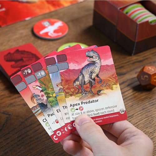 Nature Board Game Expansion Module 2: Jurassic miniatura 2