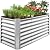Best Choice Products 6x3x2ft Outdoor Metal Raised Garden Bed, Planter Box for Vegetables, Flowers, Herbs