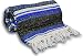 YogaAccessories Traditional Mexican Yoga Blanket ( Dark Blue)
