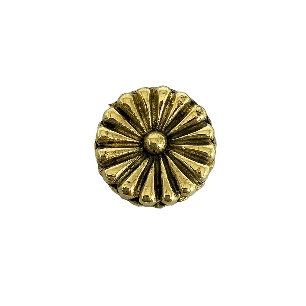 Amazon.co.jp: 金色の菊紋 真鍮製 パーツ (12mm 17.5mm 22mm