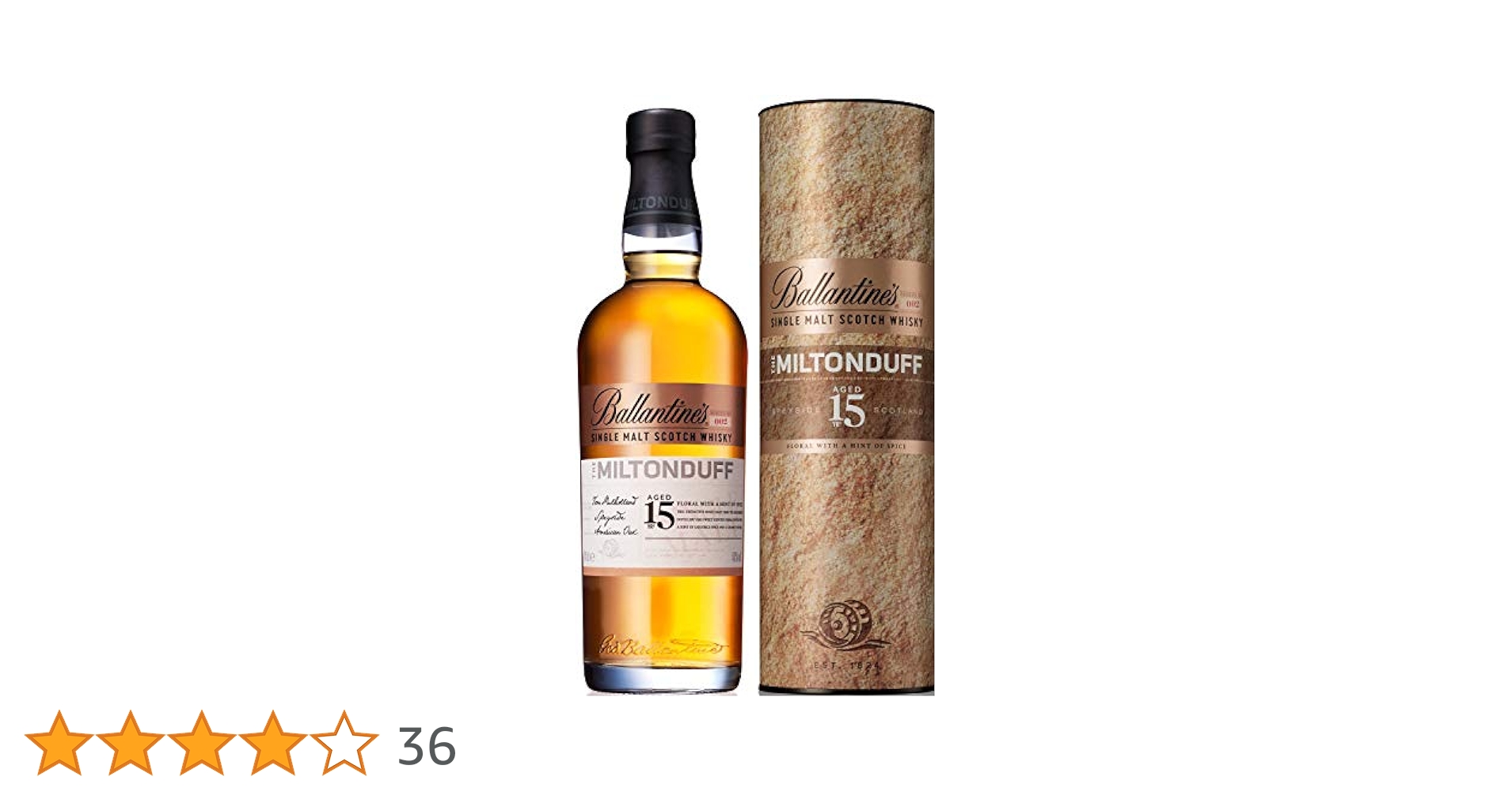 Ballantine's Miltonduff 15年　本日限り Ballantine's Miltonduff 15年 本日限り