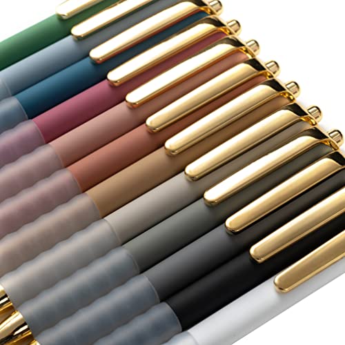 Linbsunne-Ballpoint-Pens-Black-Medium-Point-1mm-Pen-with-Super-Soft-Grip-Ball-Point-Pen-for-Men-Women-Retractable-Pens