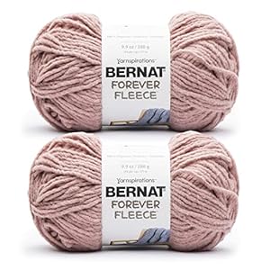 Bernat Forever Fleece Garn 2 Stück