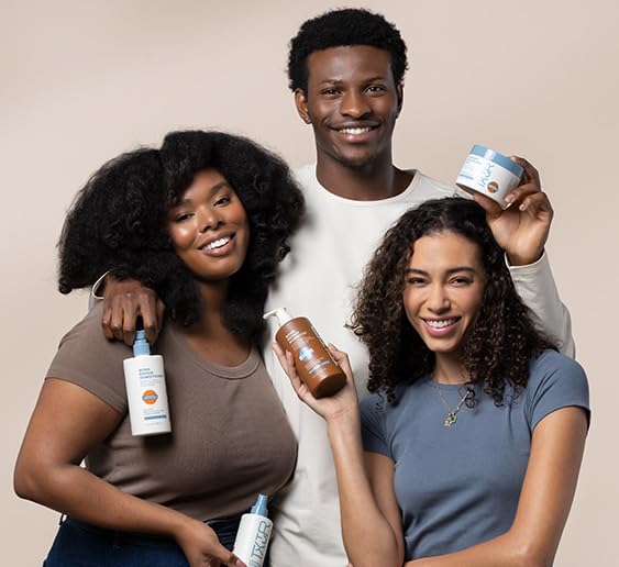 Miniatura 9 de Acondicionador de reparación sin enjuague, desenreda, fortalece y nutre mientras añade brillo intenso y suavidad, fórmula ligera mantiene los rizos