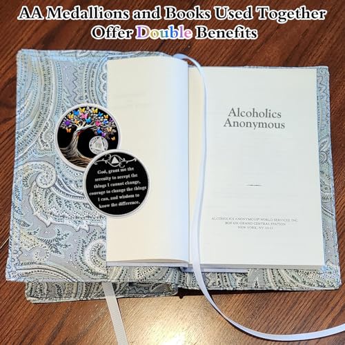 delicate 7 year sobriety coin - recovery butterfly tree of life aa coins - seven year na ha aa chips and medallions - 1-62 years living clean narcotics alcoholics anonymous gifts for men women