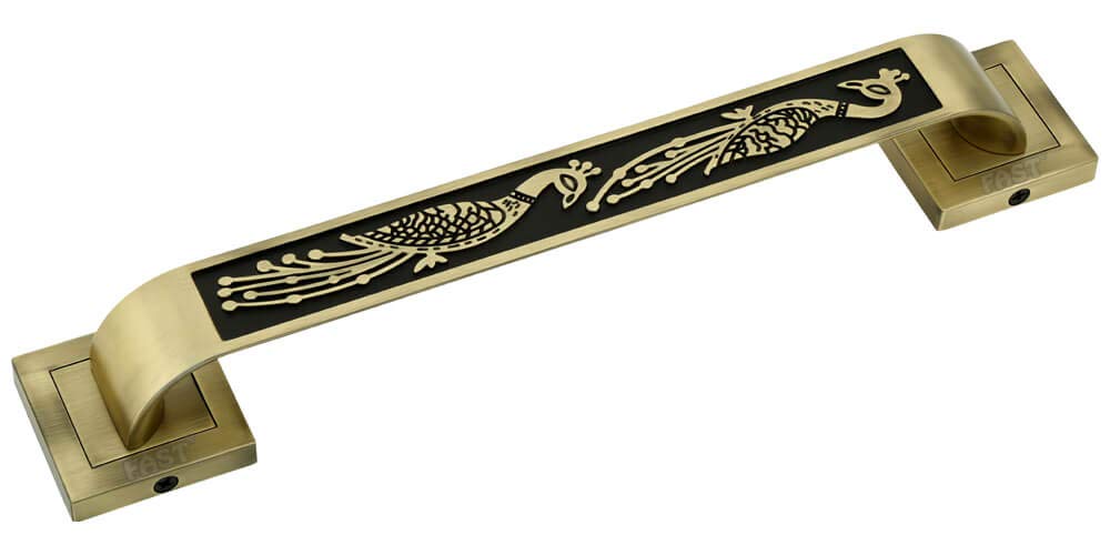 FAST DH12Z Peacock Main Door Handle 12 Inch Or Door Pull Handles (Brass Antique) (B08JK75BPW) Amazon Price History, Amazon Price Tracker