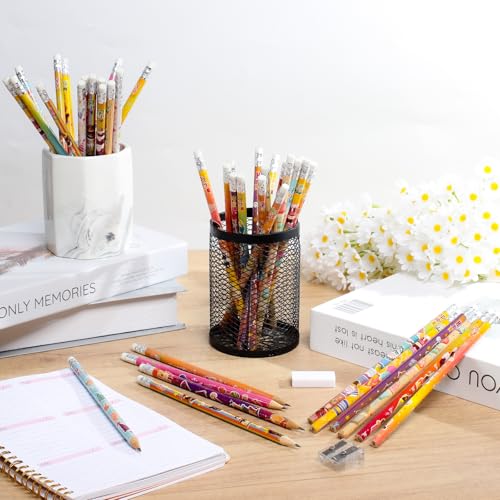 48 lápices de grafito Happy Birthday para niños miniatura 4