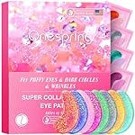 Under Eye Patches (24 Pairs) - Eye Gel Pads for Wrinkles, Puffy Eyes, Dark Circles, Eye Bags, Natural Collagen Eye Gels Pads, Under Eye Mask Patches for Refreshing, Revitalizing