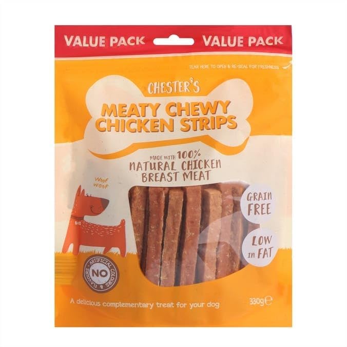 ark future Chester's Meaty Chewy Chicken Strips - 1 Pack