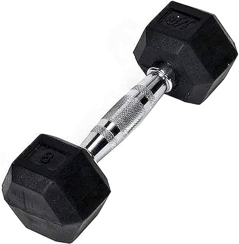 Miniatura 4 de Mancuernas hexagonales de goma JFIT