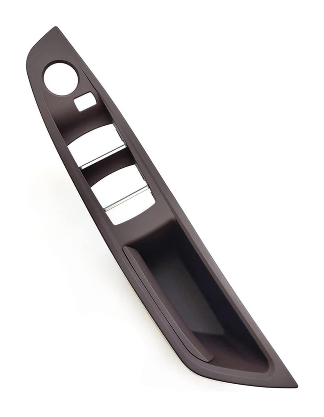 TYTYASS Inner Door Handle Car Interior Door Pull Handle Armrest Panel Trim for BMW 5 Series F10 F11 F18 520 523 525 528 530 2010 2011-2017 LHD RHD(Moka,RHD)