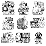 Heat Transfer Patches for Clothing DIY Washable Black Decals Iron On Sticker for Clothes T-Shirt Jackets Jean Bags Backpacks