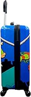 Vista 4 de Fast Forward Maleta de mano ligera con licencia para niños, de lado duro, de 20 pulgadas, Multi colorido, Tortugas Ninja
