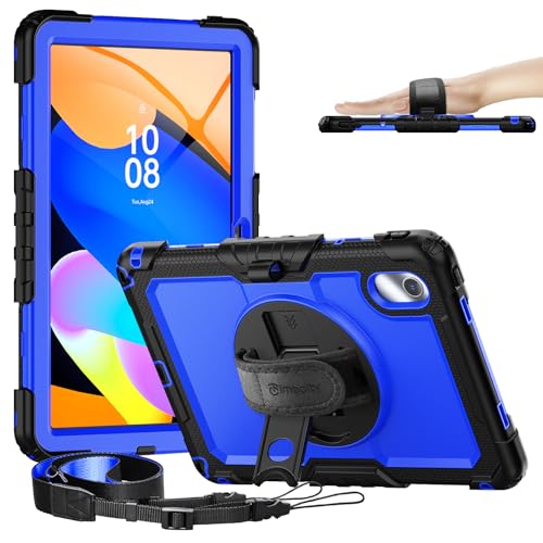 Coque Lenovo Tab M11 11" Timecity avec protection d'écran intégrée bleu