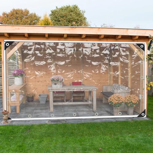 Bâche PVC transparente ultra-résistante aux déchirures et intempéries - 2
