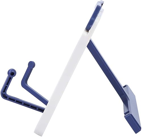 Miniatura 6 de Focket Soporte plegable de plástico ajustable para leer, cocinar, música, múltiples ángulos, tabletas portátiles ligeras, bandeja para teléfonos