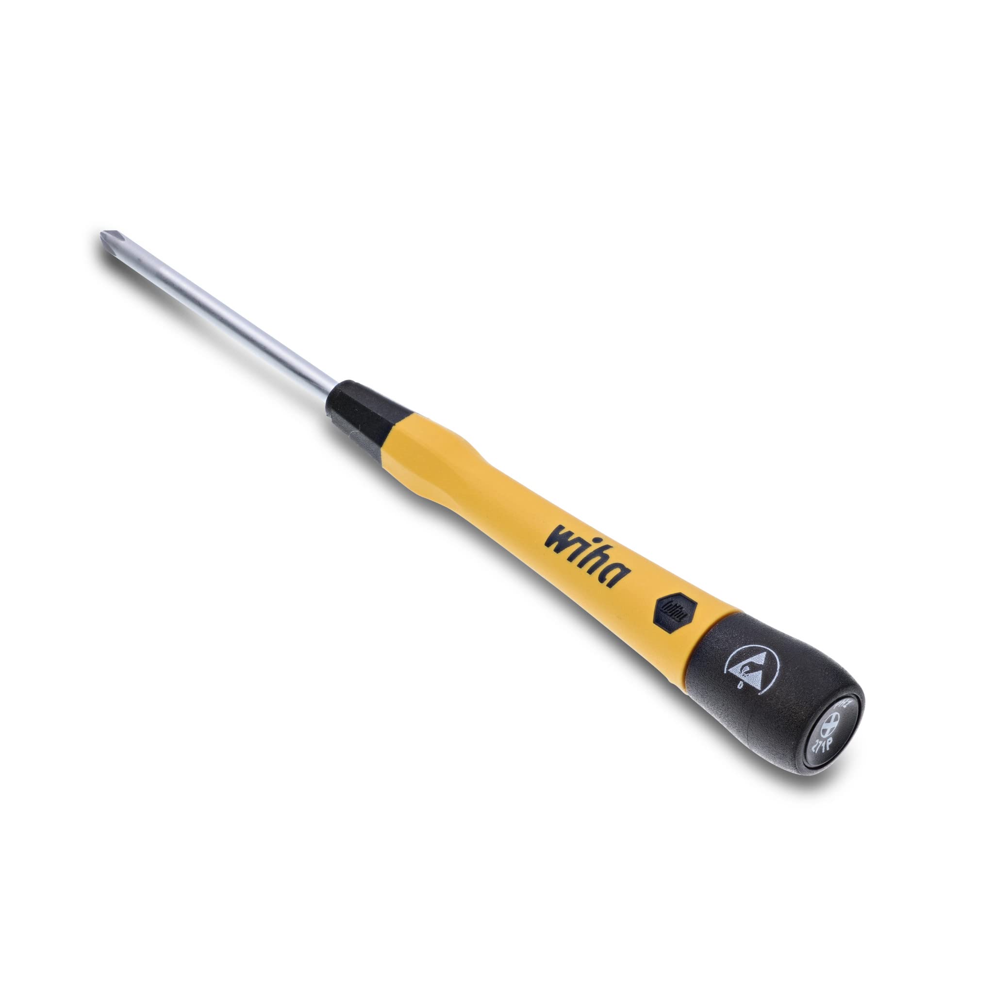 Wiha 27334 | ESD Safe PicoFinish Destornillador de precisión - Phillips #1 x 60 mm