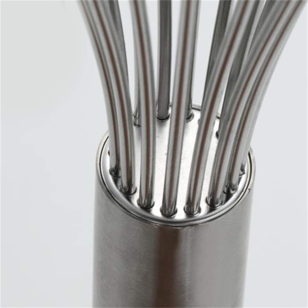 ZHANGXIAO Varillas de batir,Acero Inoxidable Usado for Remover Cocina Herramientas for Hornear Globo Varillas de batir (tamaño : 42×9cm)
