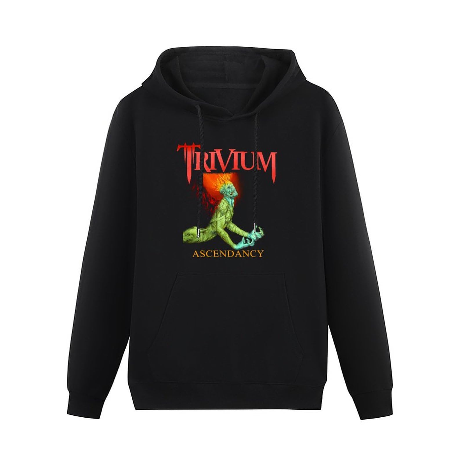 OusHopAscendancy 15 By Trivium Black Men's Hoodie Graphic Sweatshirt