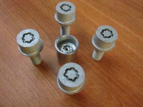 Mopar 2014-2019 Dodge Ram Promaster Wheel Locks With Key New Oem #TOP2