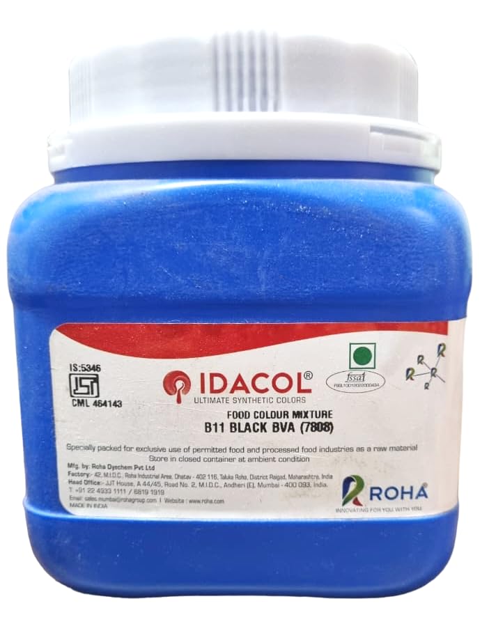 Idacol Food Colour Mixture B 11 Black BVA - 500gm