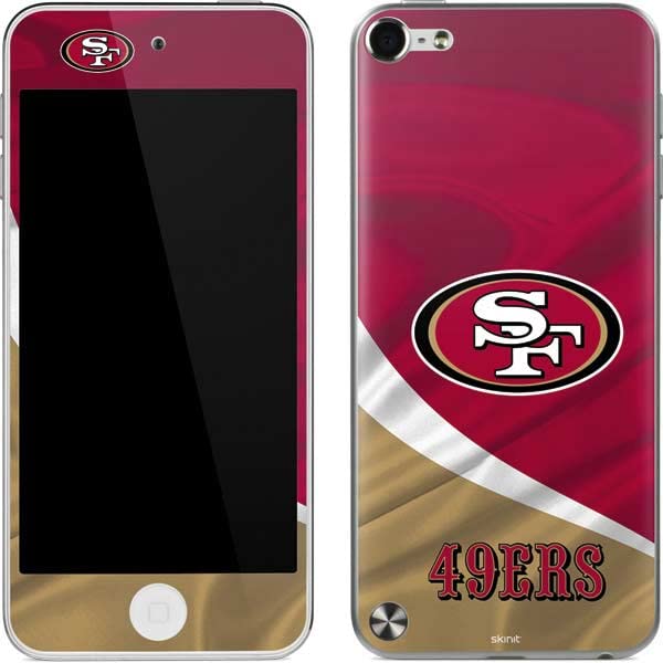 Skinit Decal MP3 Player Skin Compatible with iPod Touch (5th Gen&2012) - Officially Licensed NFL San Francisco 49ers Design